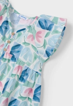 SUKIENKA DZIEWCZĘCA W GEOMETRYCZNE KWIATY MAYORAL 3928