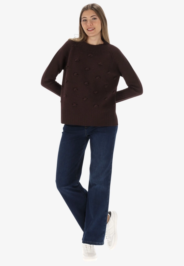 WEŁNIANY SWETER DAMSKI UNA SU 10 294