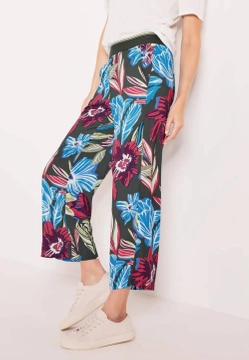 WZORZYSTE LUŹNE SPODNIE DAMSKIE CECIL 4 376393NEEME