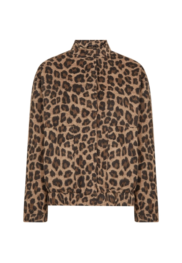 KURTKA DAMSKA W PANTERKĘ SOYACONCEPT 41274