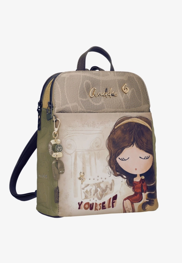 PLECAK DAMSKI DWUKOMOROWY ANEKKE MUSE 42705-073