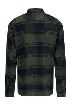 KOSZULA MĘSKA W KRATĘ Z KOŁNIERZEM BUTTON DOWN ONLY & SONS 22022446