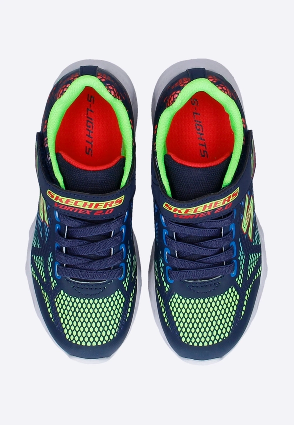 SNEAKERSY DZIECIĘCE ZE ŚWIATEŁKAMI SKECHERS 400602LNVMT