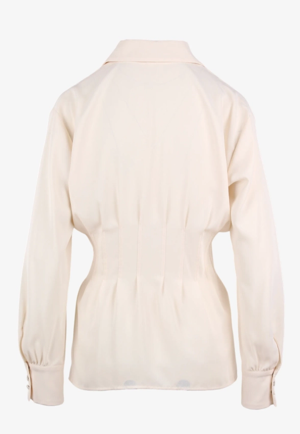 KOSZULA DAMSKA Z MARSZCZENIEM PENNY BLACK ELMETTO