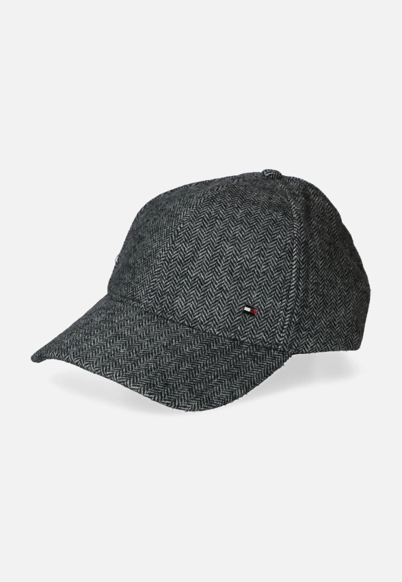 CZAPKA Z DASZKIEM MĘSKA WEŁNIANA TOMMY HILFIGER AM0AM13784C