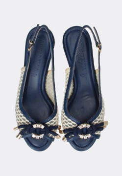 SIATECZKOWE SANDAŁY DAMSKIE Z OZDOBĄ NA CHOLEWCE ACCADEMIA 1328