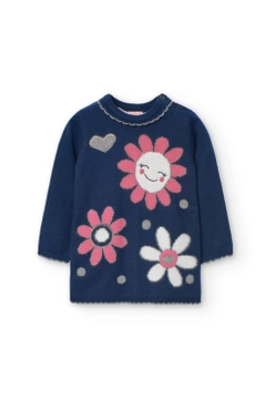 SUKIENKA DZIEWCZĘCA Z PLISOWANYM TYŁEM BOBOLI 709062