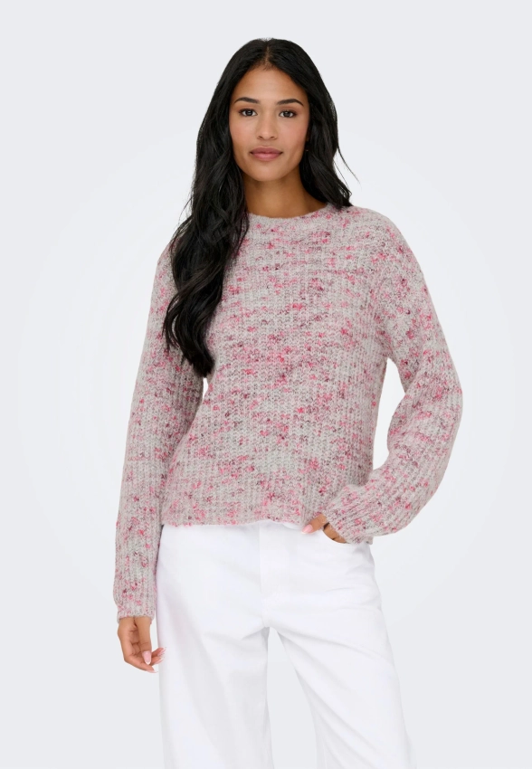 SWETER DAMSKI Z DOMIESZKĄ WEŁNY JDY 15355630