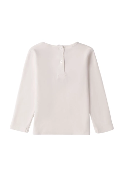 T-SHIRT DZIEWCZĘCY Z DŁUGIM RĘKAWEM I DO 4 F735