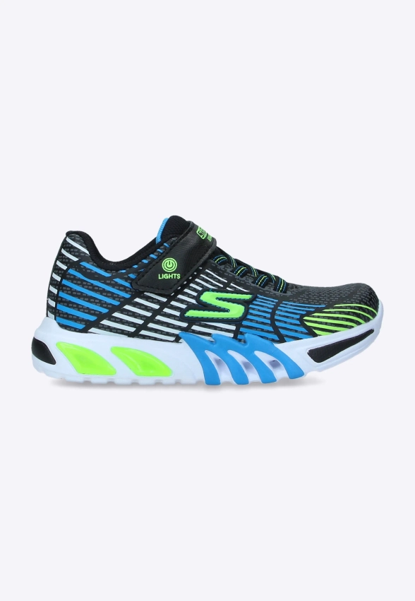 PÓŁBUTY SPORTOWE ZE ŚWIECĄCĄ PODESZWĄ SKECHERS 400135LBBLM