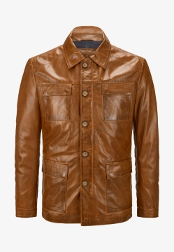 SKÓRZANA KURTKA MĘSKA WOSKOWANA MILESTONE 991053 21150