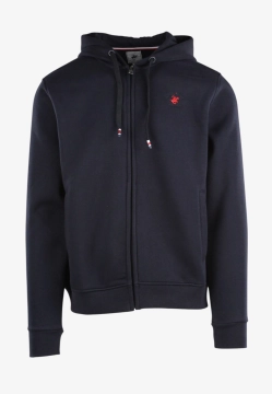 BLUZA MĘSKA ZAPINANA NA ZAMEK Z KAPTUREM BEVERLY HILLS POLO CLUB F441431