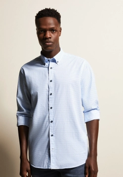 KOSZULA MĘSKA Z DŁUGIM RĘKAWEM BUGATTI 9350 58802A