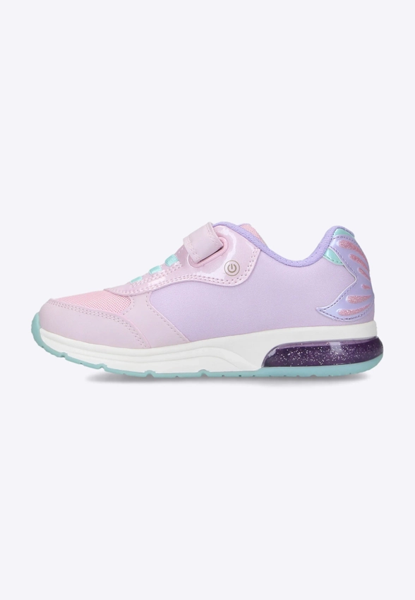 SNEAKERSY DZIEWCZĘCE GEOX Z KOLEKCJI DISNEY PRINCESS J358VA 011BC