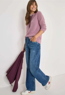 SWETER DAMSKI Z WŁÓCZKI PIÓRKOWEJ CECIL 4 324155