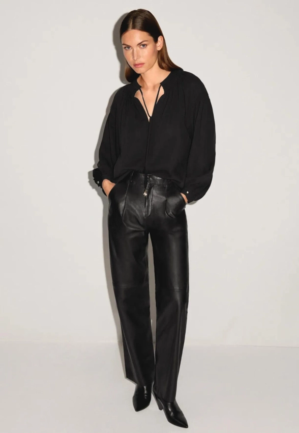 BLUZKA DAMSKA Z OZODOBNYM MARSZCZENIEM JOOP! 30100470