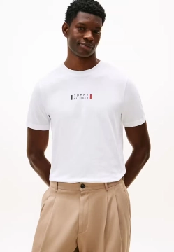 T-SHIRT MĘSKI Z KRÓTKIM RĘKAWEM TOMMY HILFIGER MW0MW41453