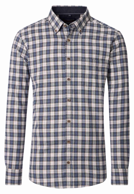 KOSZULA MĘSKA W KRATĘ Z DŁUGIM RĘKAWEM CASAMODA 454488300
