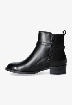 SKÓRZANE BOTKI DAMSKIE NA PŁASKIM OBCASIE DAMSKIE SHOELAB 5832