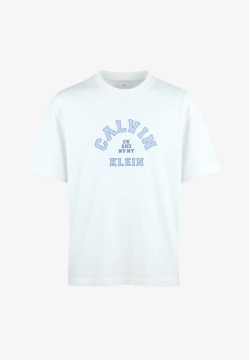 T-SHIRT CHŁOPIĘCY Z KRÓTKIM RĘKAWEM LOGO CALVIN KLEIN IB0IB02637