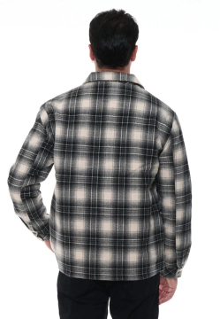 KURTKA-KOSZULA MĘSKA W KRATĘ KEY JEY C96
