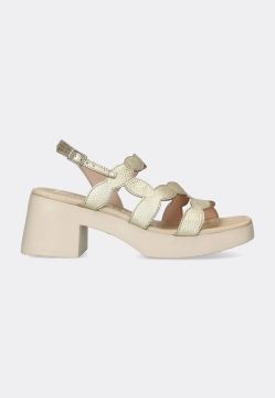 SKÓRZANE SANDAŁY DAMSKIE WONDERS D-1020