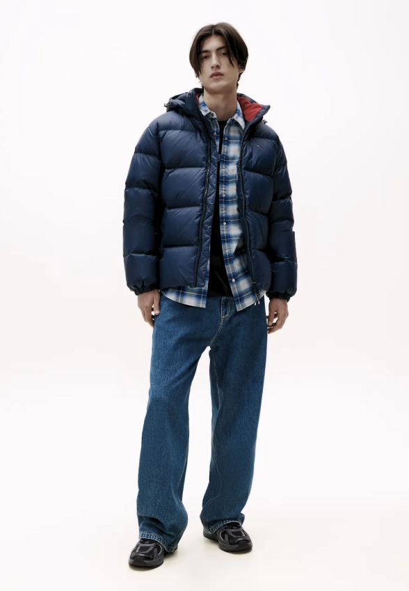 PUCHOWA KURTKA MĘSKA TOMMY JEANS DM0DM19786
