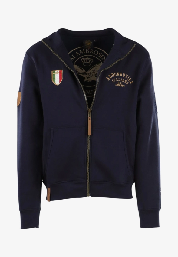 BLUZA MĘSKA ZAPINANA NA ZAMEK SAI AMBROSINI 11268