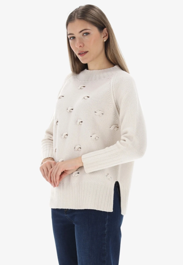 WEŁNIANY SWETER DAMSKI UNA SU 10 294