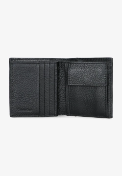 SKÓRZANY PORTFEL MĘSKI SKŁADANY NA PÓŁ RFID CALVIN KLEIN LV04D1063GC