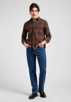 KOSZULA MĘSKA W KRATĘ LEE 112370560