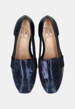 SKÓRZANE PÓŁBUTY DAMSKIE CONFORT C4E2455