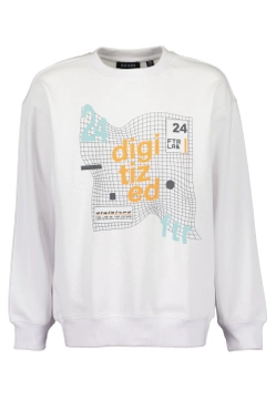 BLUZA CHŁOPIĘCA Z NADRUKIEM BLUE SEVEN 623067 X5