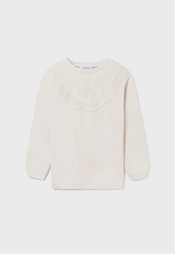 BLUZA DZIEWCZĘCA Z APLIKACJĄ MAYORAL 7492