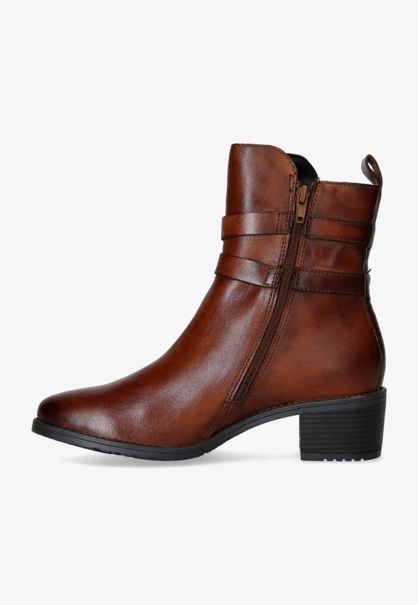 SKÓRZANE BOTKI DAMSKIE BAGATT D11-7683B4100