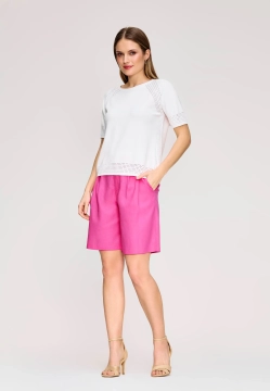 SWETER DAMSKI Z KRÓTKIM RĘKAWEM ANCORA SAGA