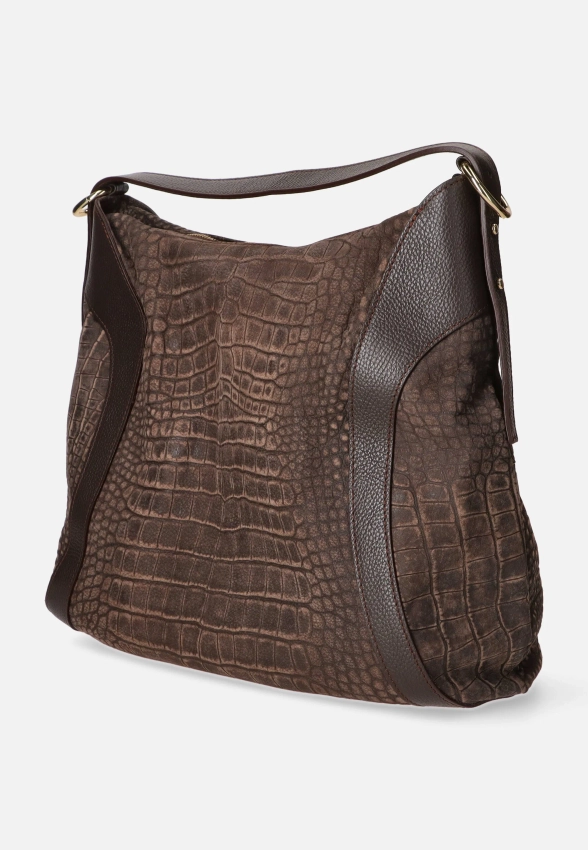 SKÓRZANA DUŻA TOREBKA BRUNO ROSSI N43G