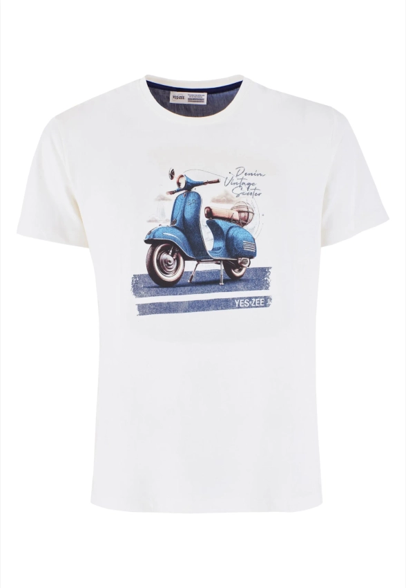 T-SHIRT MĘSKI YES ZEE T728 SG02