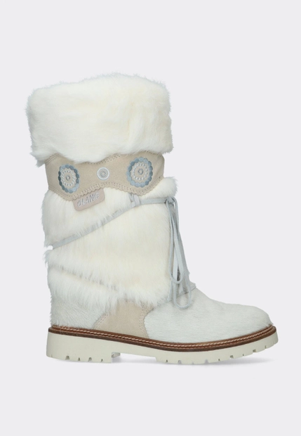 ŚNIEGOWCE DAMSKIE Z NATURALNEGO FUTRA OLANG ARTIKBTX