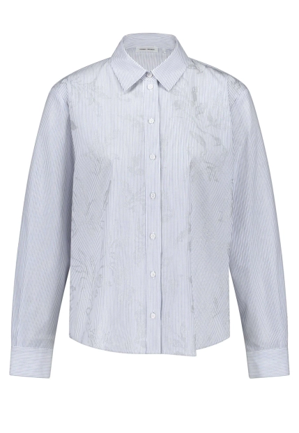 KOSZULA DAMSKA W PASY Z ROŚLINNYM NADRUKIEM Z PRZODU GERRY WEBER 160032-54030