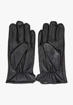 ELEGANCKIE SKÓRZANE RĘKAWICZKI MĘSKIE G-2401