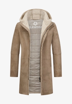 DŁUGI PŁASZCZ KOŻUCH MĘSKI MILESTONE 531624 21330