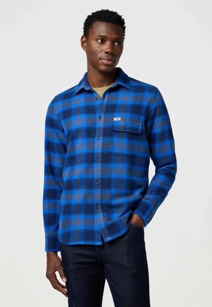 KOSZULA MĘSKA W KRATĘ WRANGLER 112371524