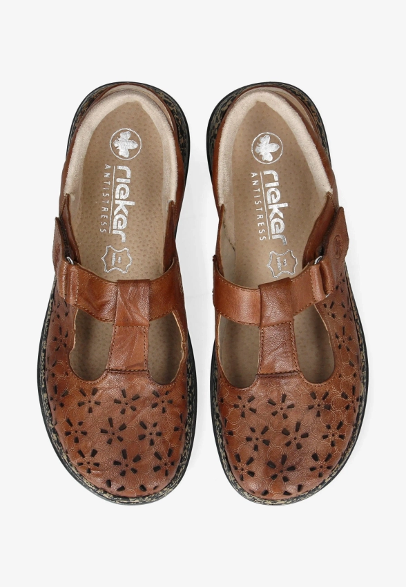 SKÓRZANE OBUWIE DAMSKIE RIEKER 46397-22