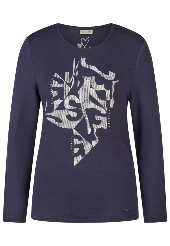 T-SHIRT DAMSKI Z DŁUGIM RĘKAWEM BARBARA LEBEK 36670052