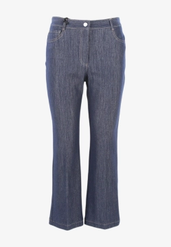 SPODNIE DAMSKIE Z JERSEYU O WYGLĄDZIE JEANSU  PENNYBLACK DUELLO