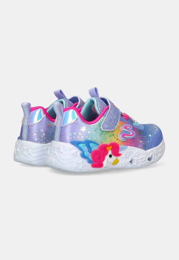 SNEAKERSY DZIEWCZĘCE SKECHERS UNICORN CHARMER TWILIGHT DREAM 302681N