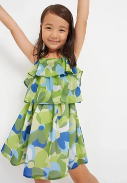 SUKIENKA DZIEWCZĘCA NA RAMIĄCZKACH ZE WZOREM MAYORAL 3940