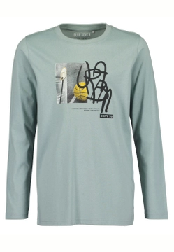 T-SHIRT CHŁOPIĘCY Z DŁUGIM RĘKAWEM BLUE SEVEN 651678 X