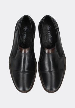 SKÓRZANE MOKASYNY MĘSKIE RIEKER 17659-00